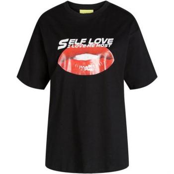 Camiseta Jack & Jones Jxkora Loose Negra
