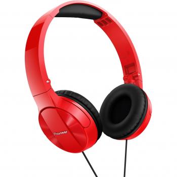 Pioneer SE-MJ503-R - Auriculares, Rojo