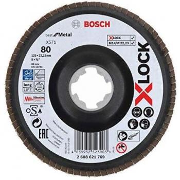 BOSCH 2608621769 - X-LOCK Lam.X571 B.Metal:125mm c.plás.G80