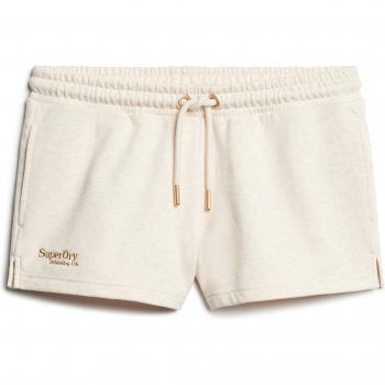 Pantalón Corto Essential Logo para Mujer de Superdry en color beige