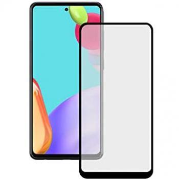 Protector de Pantalla Ksix Cristal Templado 9H Full Glue 2.5D Borde Negro para Samsung Galaxy A72