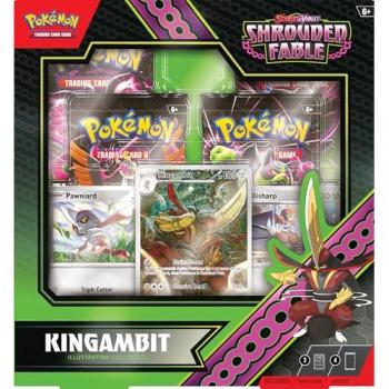 Colección de Ilustraciones Raras SV6.5 - Caja Kingambit del Juego de Cartas Coleccionables Pokémon