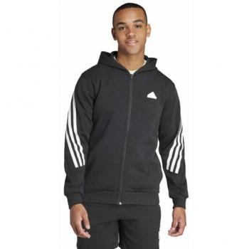 Sudadera con Capucha adidas Future Icons 3 Franjas Negro Talla XL Hombre