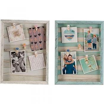 Desconocido B and B Marco Multifoto para Colgar, Colores Surtidos, Compuesto, Multicolor, Talla Unica