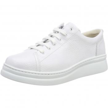 CAMPER Runner Up Women's Sneakers - White Smooth Leather, Size 35