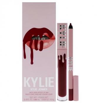 Kylie Cosmetics Matte Lip Kit - 403 Bite Me (Liquid Lipstick + Lip Liner)