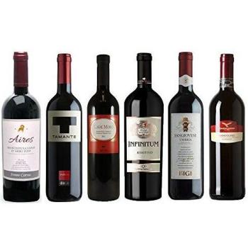 Vino Tinto Chianti DOCG Leonardo da Vinci Poggio del Sasso 75 cl - Caja de 6 Unidades