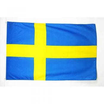 AZ FLAG Bandera de Suecia 90x60cm - Bandera Sueca 60 x 90 cm