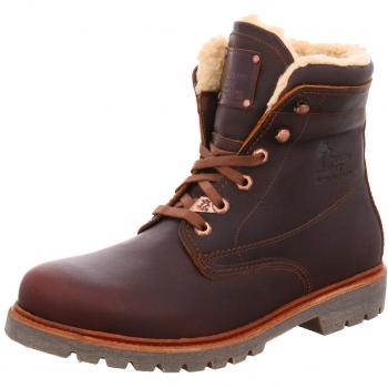 Panama Jack P03 Aviator Waterproof Brown Leather Ankle Boots for Men