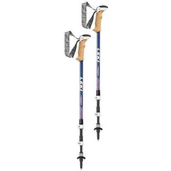 Leki Cressida As - Bastones de Trekking Unisex, Color Blanco, Talla única, 90 - 125 cm