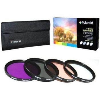 Polaroid Optics juego de filtros de 62 mm de 4 piezas