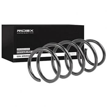 Muelle de suspensión RIDEX 188C0071 para Eje Delantero, 340mm de longitud y 144mm de diámetro