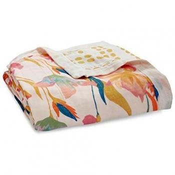 aden + anais Manta Sedosa Suave sueño Marine Gardens Floral Seaweed, 30 g, ADBS10001