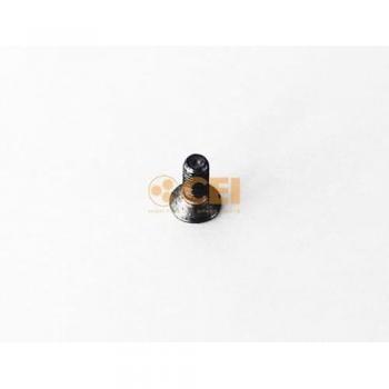 Tornillo CEI 287.147, tipo tornillo de acero, rosca métrica, longitud de 30 mm, diámetro de 6 mm, cabeza hexagonal, acabado zincado