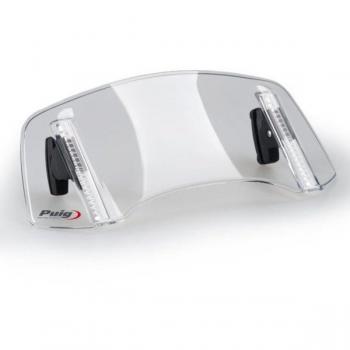 Visera Moto Puig 2.0 Multi-regulable Fijada con Tornillos - Transparente 130x300