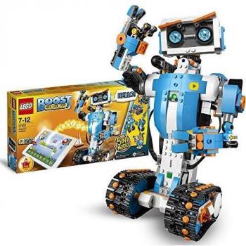 LEGO 17101 Boost Caja de Herramientas Creativas, Juguete 5en1, Robot Teledirigido, Aprender a Programar, Regalo Cumpleaños Infantiles Niños 7-12 Años