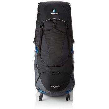 Deuter Aircontact Lite 65 + 10 Mochila, Unisex adultos, Negro