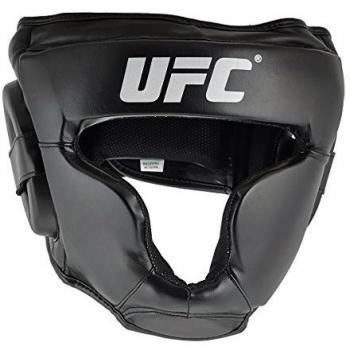 UFC Kopfschutz Headguard - Casco de artes marciales, color negro, talla L