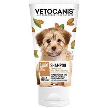 Champú Esencial Vetocanis para Cachorros - Hidratante con Extractos de Plantas y Almendra Dulce, pH Neutro 300 ml