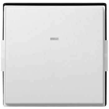 Tecla con luminoso (blanco) SIMON 27 Scudo 2705011-030