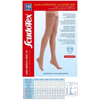 Scudotex 140 Media Larga Open Toe Daino