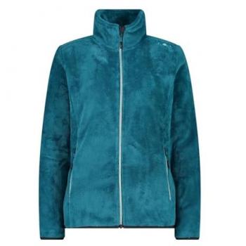 Teal Highloft Fleece Jacket for Women - Size 2XS