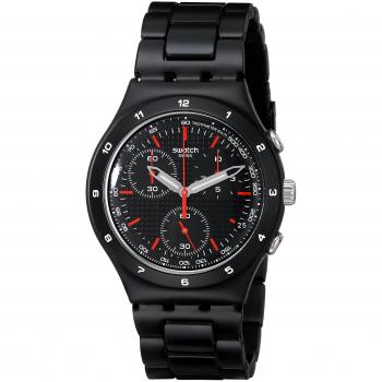 Reloj Cronógrafo Swatch Black Coat para Hombre
