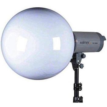 Walimex difusor 30 cm a la Pelota con Adaptador para Multi-Flash V