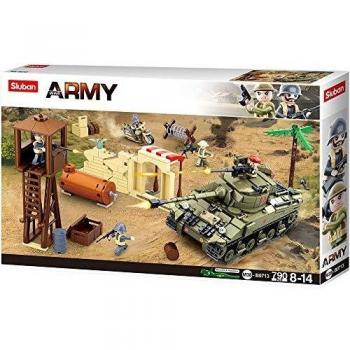 Juego de Construcción Sluban Ejército M38-B0713 - Batalla WWII - 776 Piezas - A Montar Desde 6 Años