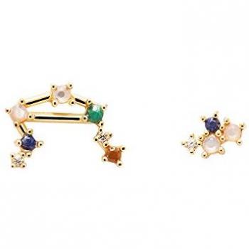 Pendientes Pdpaola Mujer AR01-410-U, 2cm, diseño elegante, material de alta calidad