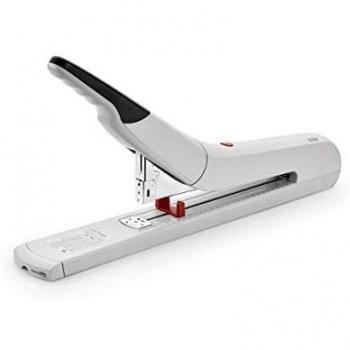 Grapadora Novus B56XL de alta capacidad, metal, hasta 170 hojas, tipo de grapa 23/8 y 23/20, color gris