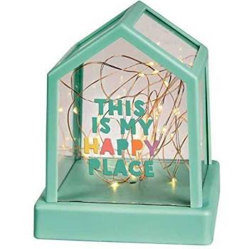 Moses Cadena de luces en casa de Me | Decoración de luz ambiental para interiores | Casa decorativa con 30 LED | Recargable con pilas o micro USB, turquesa, normal, 63154