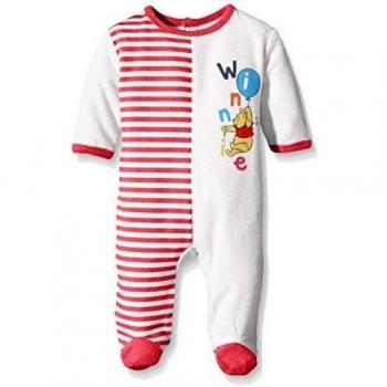 Disney Winnie the Pooh-Pijama Bebé-Niños,    Rojo 6 meses