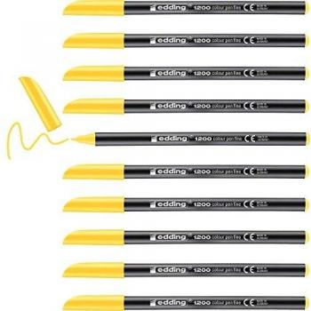 Rotulador Edding 1200 amarillo nº 5