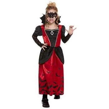 Smiffys 51054L - Disfraz de vampiro para niñas, talla L, color negro