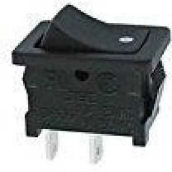 Interruptor de Potencia Basculante 3A 250V SPDT ON-ON con Contacto Accionado por Resorte