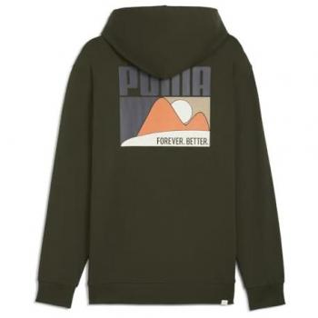 Sudadera con capucha Puma Better Sportswear para hombre en color verde caqui (Tamaño M)