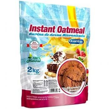 Quamtrax Gourmet Avena Instantánea en polvo, Sabor Chocolate Biscuit - 2000 gr