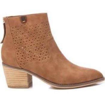 BOTÍN DE MUJER REFRESH 171546 BEIGE CREMALLERA