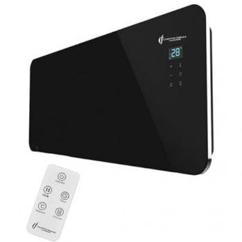 Radiador Eléctrico de Pared de Vidrio Sorimo Sannover 1500 W Negro