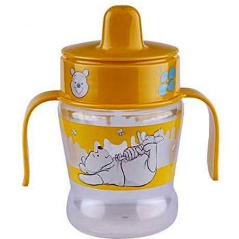 Tigex 110190 - Taza con asas y boquilla, diseño Winnie the Pooh, surtido: colores aleatorios