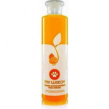 MY WOODY Acondicionador Limón 250 ml, Negro