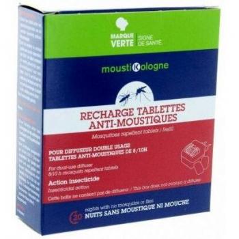 MoustiKologne - Recarga de tabletas antimosquitos