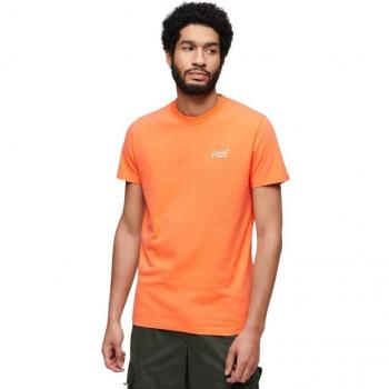 Camiseta Superdry Essential Logo Naranja para Hombre