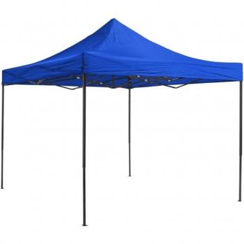 Carpa Plegable 3x3m Multifuncional Altura Ajustable Azul
