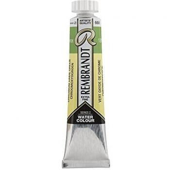 Rembrandt Watercolour Tube 20ml Chromium Oxide Green (668) Series 2
