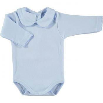 Pack de 2 bodys manga larga cuello algodón
