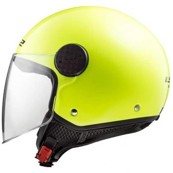 LS2 of558 Sphere Hi-Vis Yellow brillante talla M
