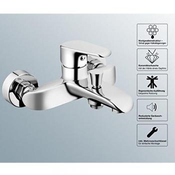 Yato 75772 - Wall mounted bath faucet alicante