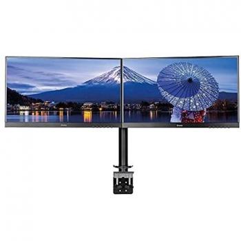 iiyama DS1002C-B1 Dual Screen Desk Mounting Arm - Black